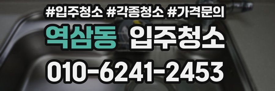 역삼동 이사청소