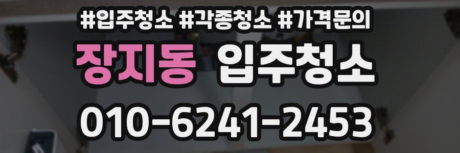 장지동 이사청소