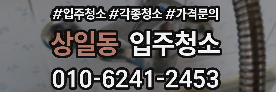 상일동 이사청소