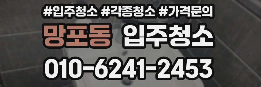 망포동 이사청소