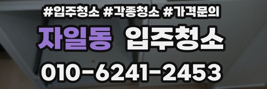 자일동 이사청소