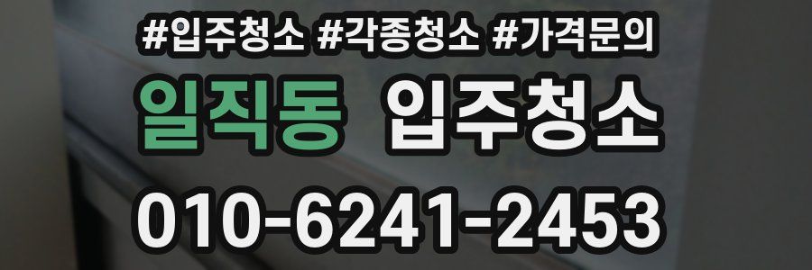 일직동 이사청소