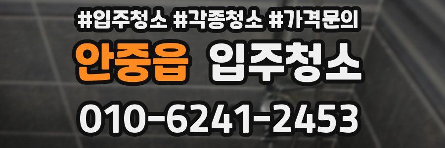 안중읍 이사청소