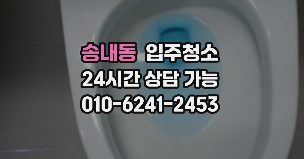 송내동 입주청소