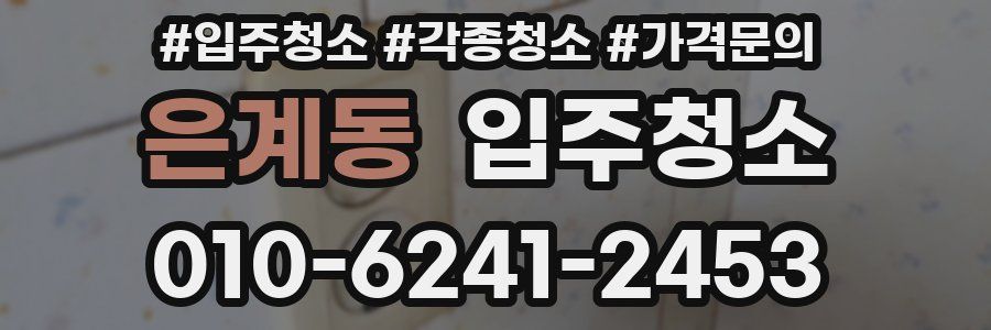 은계동 이사청소