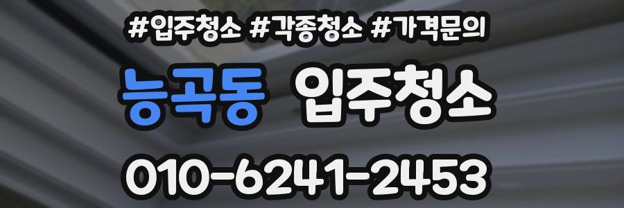 능곡동 이사청소