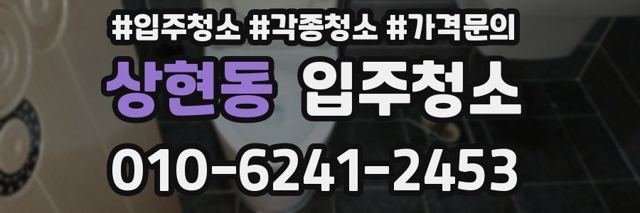 상현동 이사청소