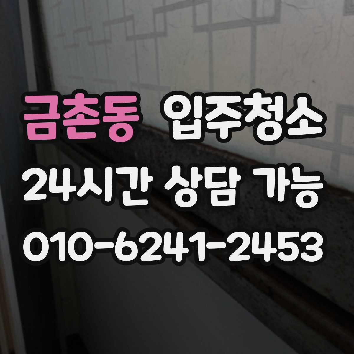 금촌동 원룸청소