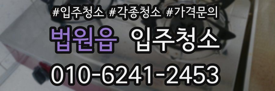 법원읍 이사청소