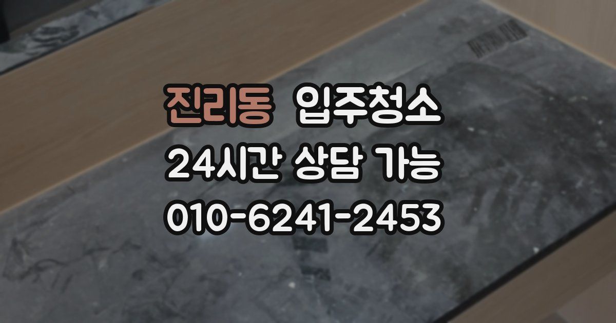 진리동 입주청소