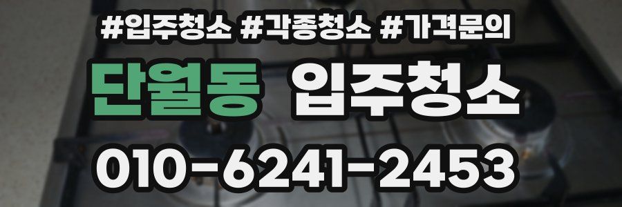 단월동 이사청소