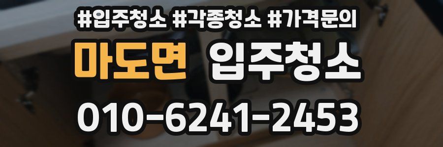 마도면 이사청소