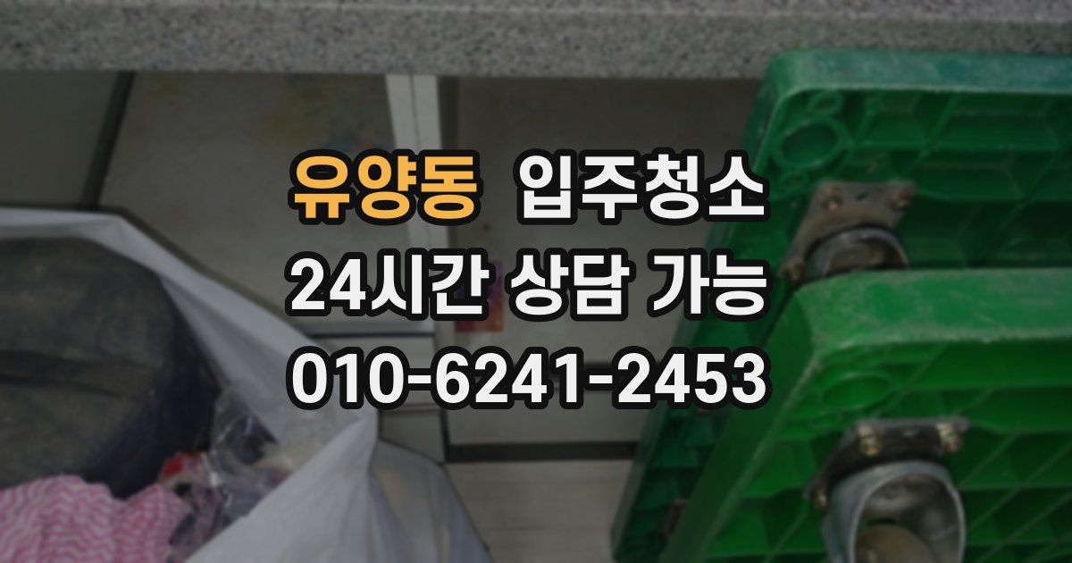 유양동 입주청소