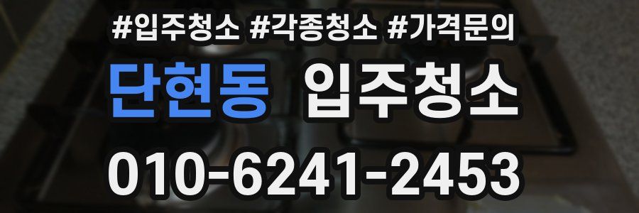 단현동 이사청소