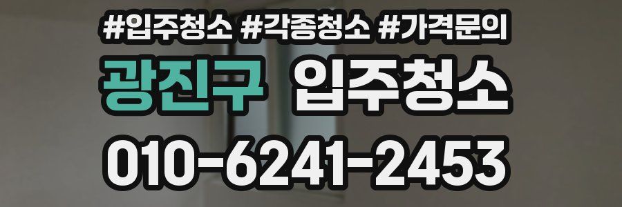 광진구 이사청소