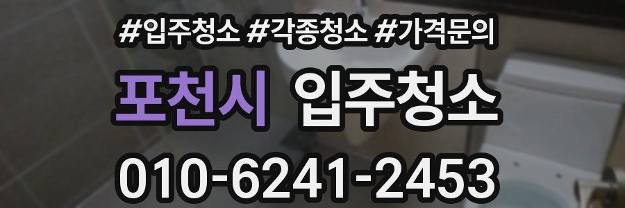 포천시 이사청소