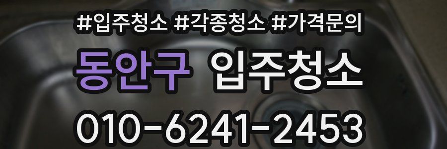 동안구 이사청소