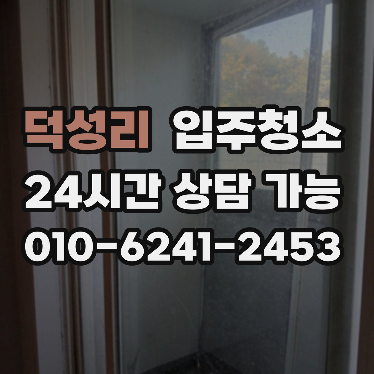 덕성리 원룸청소