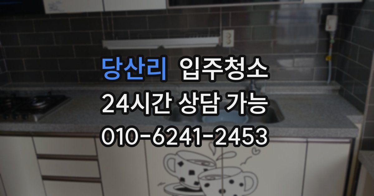 당산리 입주청소