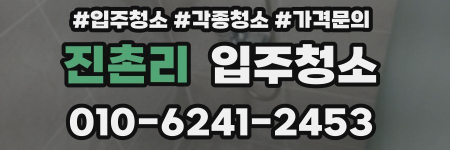 진촌리 이사청소