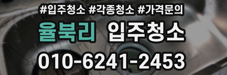 율북리 이사청소