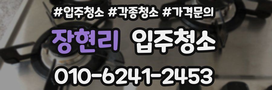 장현리 이사청소