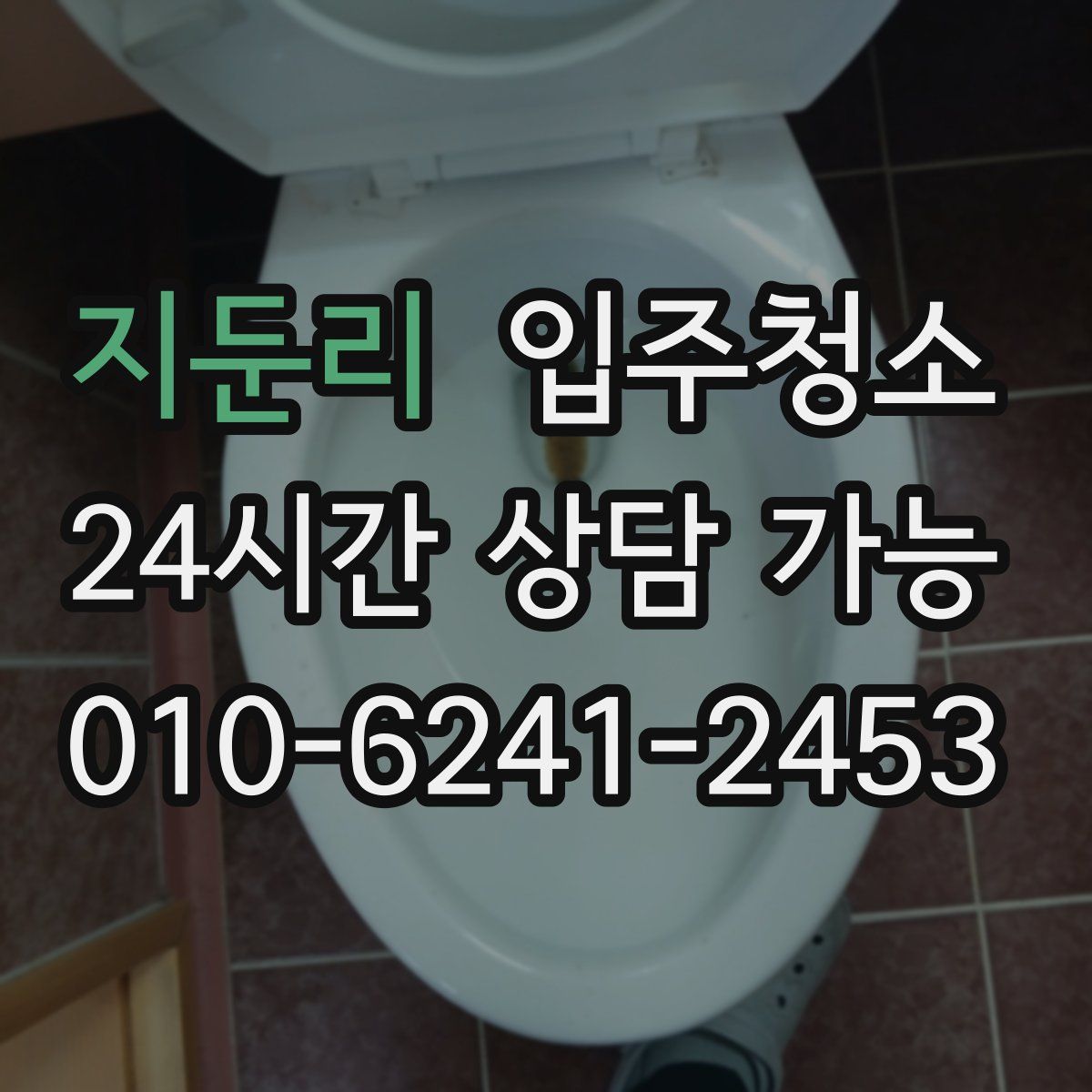 지둔리 원룸청소