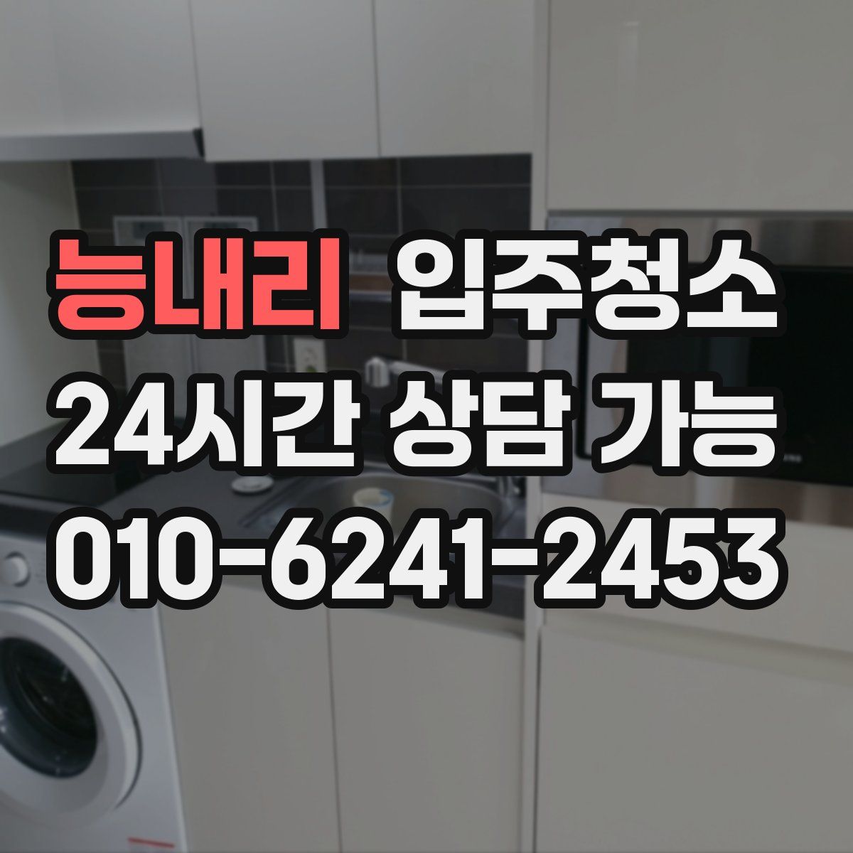 능내리 원룸청소