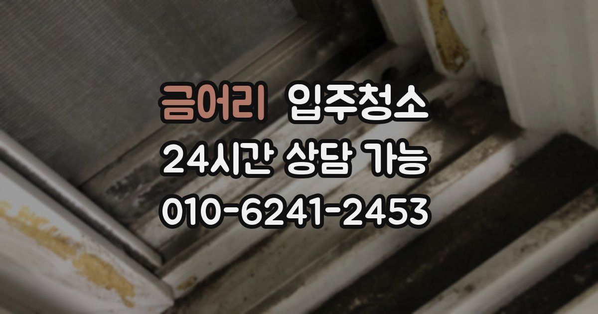 금어리 입주청소