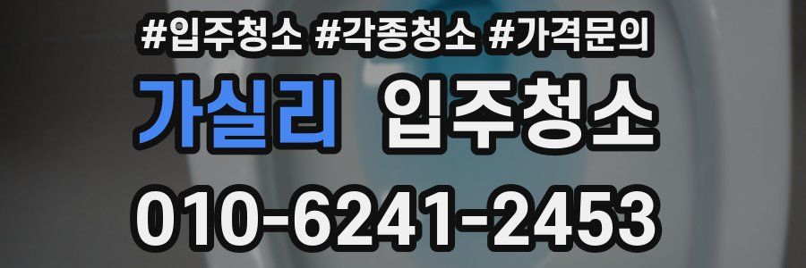 가실리 이사청소