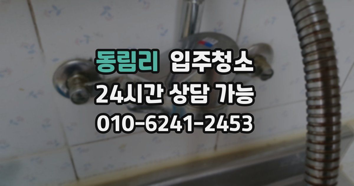 동림리 입주청소