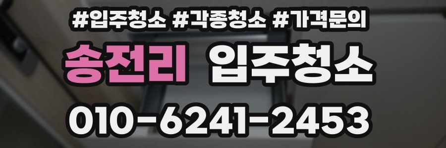 송전리 이사청소