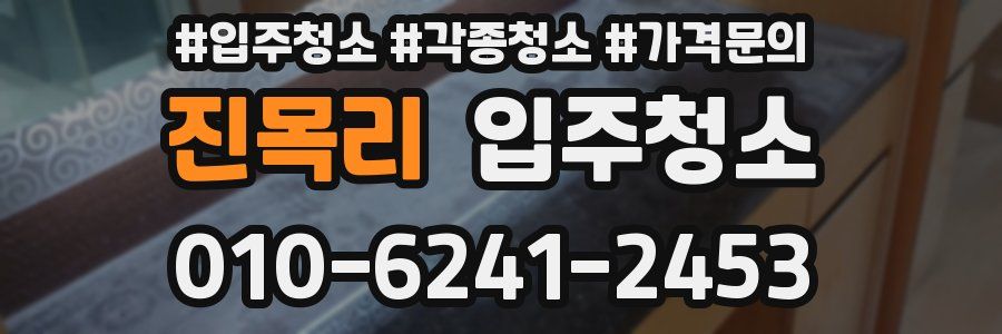 진목리 이사청소