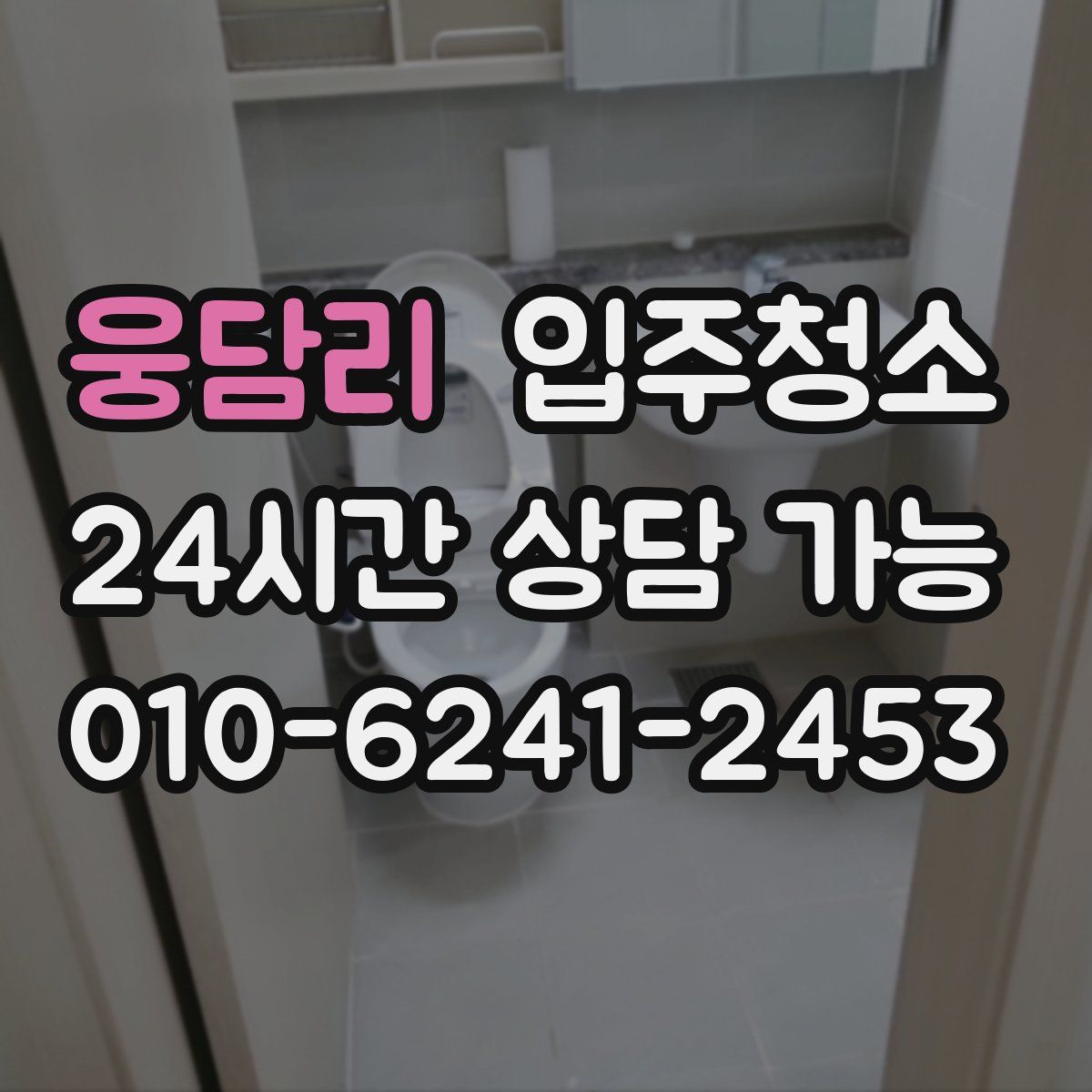 웅담리 원룸청소