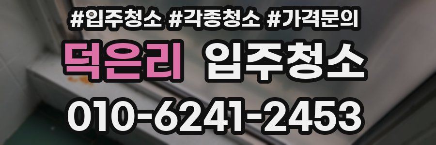 덕은리 이사청소