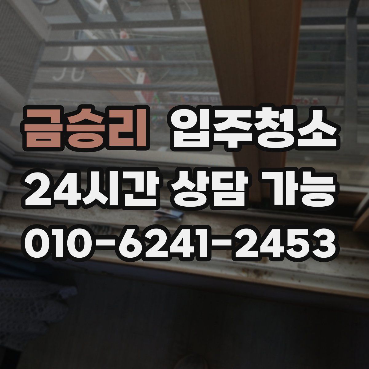 금승리 원룸청소