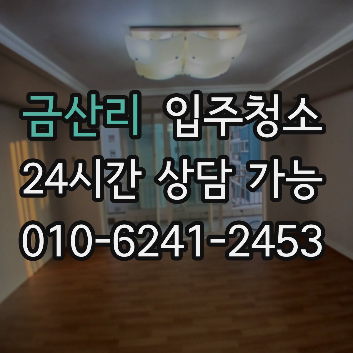 금산리 원룸청소