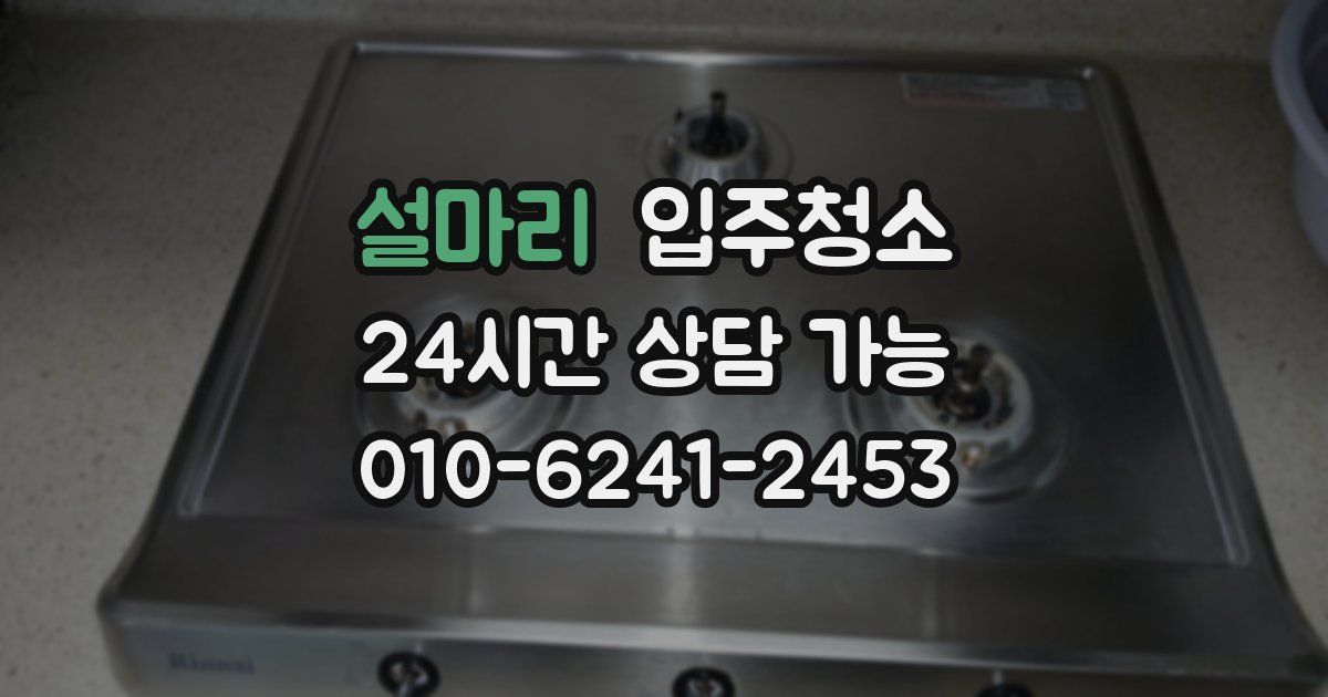 설마리 입주청소