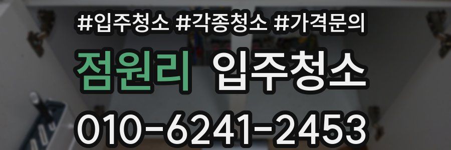 점원리 이사청소