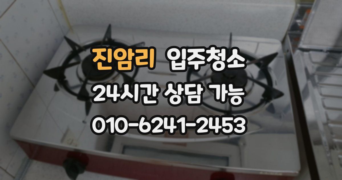 진암리 입주청소