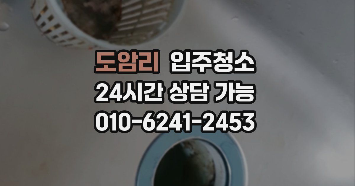 도암리 입주청소