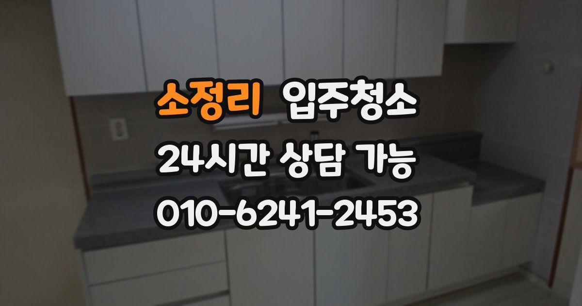 소정리 입주청소