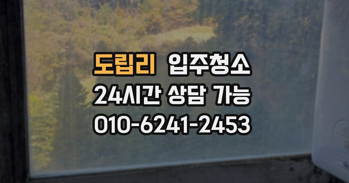 도립리 입주청소