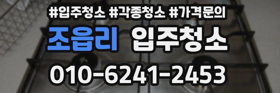 조읍리 이사청소