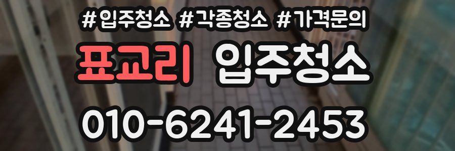 표교리 이사청소