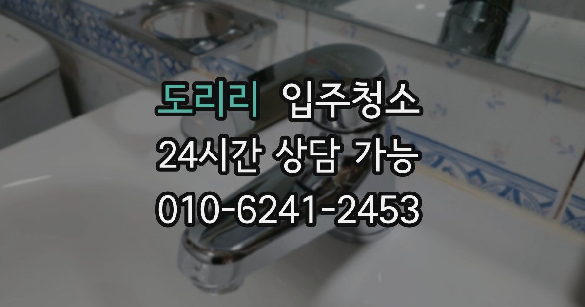 도리리 입주청소