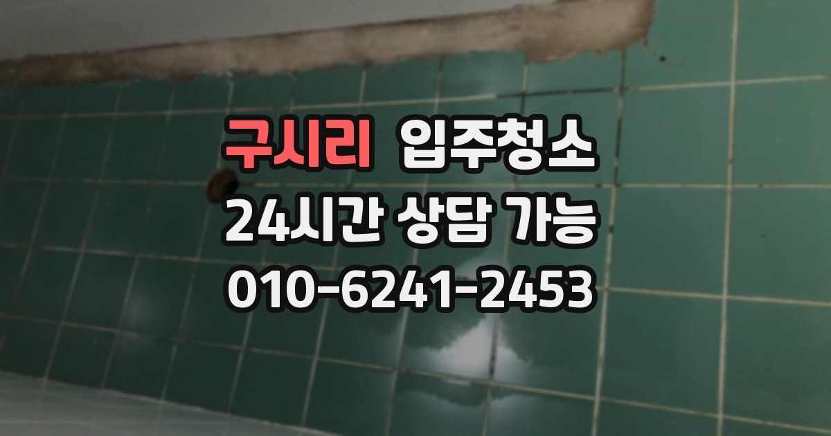 구시리 입주청소