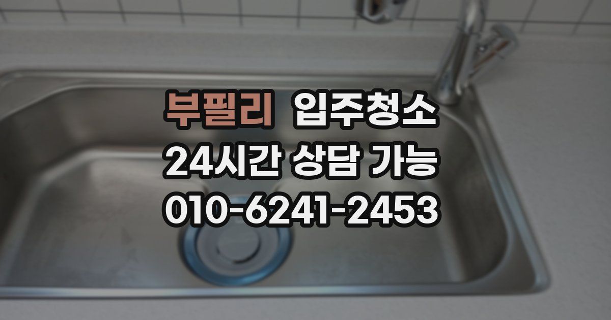 부필리 입주청소