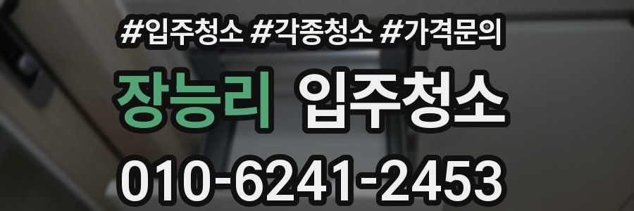 장능리 이사청소