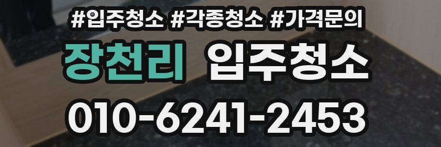 장천리 이사청소